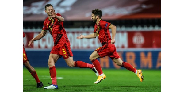 Die englische Fußballnationalmannschaft wurde von Belgisch voetbalelftal eliminiert